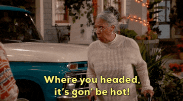 Getting Hot In Here Going To Hell GIF by CBS