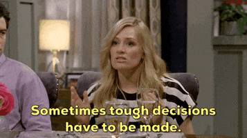Beth Behrs Decisions GIF by CBS