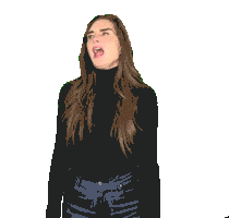 Blue Lagoon Yes Sticker by Brooke Shields