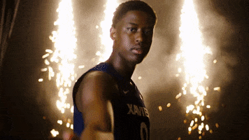 Come At Me GIF by Xavier Men's Basketball
