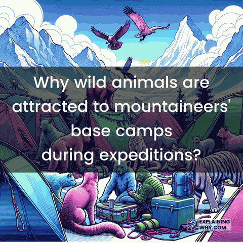 Wild Animals Mountaineers GIF by ExplainingWhy.com