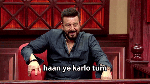 Sarcastic Sanjay Dutt GIF by Amazon miniTV by amazonminiTV
