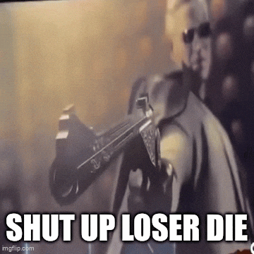 Leon S Kennedy Shut Up GIF
