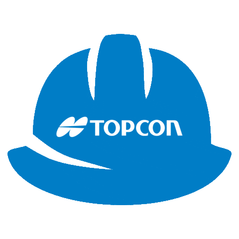 Construction Hard Hat Sticker by Topcon Positioning Systems