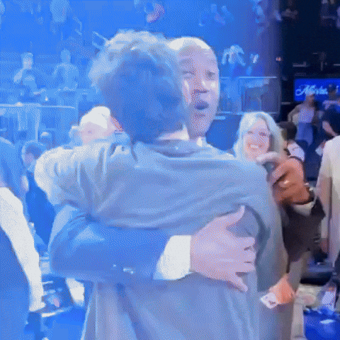 Timothee Chalamet Hug GIF