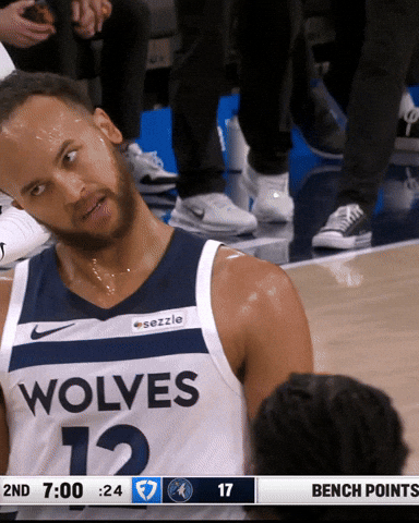 Laugh Lol GIF by Minnesota Timberwolves