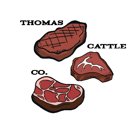 Thomas Cattle Company Sticker