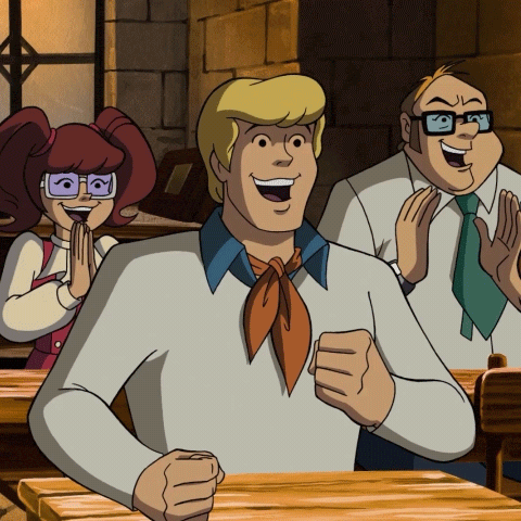 Excited Chill Out GIF by Scooby-Doo