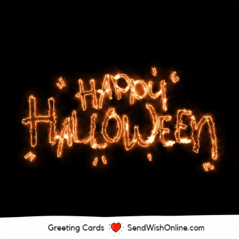 Happy Halloween Ghosts GIF by sendwishonline.com