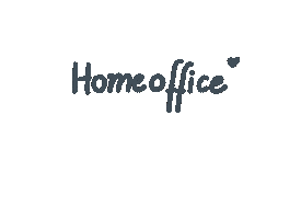 Work Home Sticker