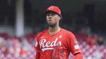 Shocked Baseball GIF by Cincinnati Reds