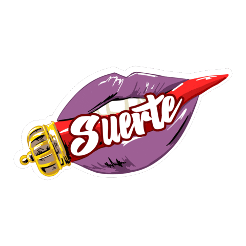 Suerte Sticker by Enterprise Studios