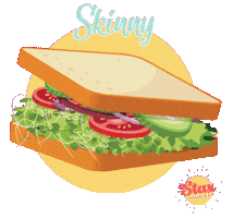 Stax Sandwich Shop Sticker