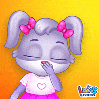 Flying Kiss Love GIF by Lucas and Friends by RV AppStudios