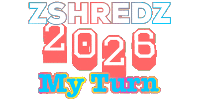 My Turn Sticker by ZShredz