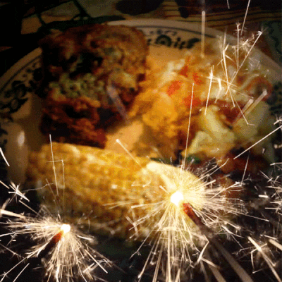 July 4 Fireworks Food GIF