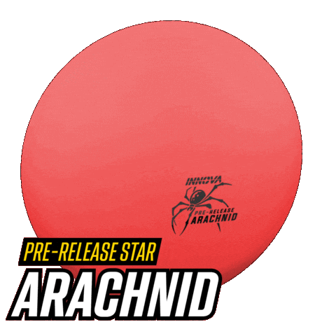 Disc Golf Arachnid Sticker by Innova Discs