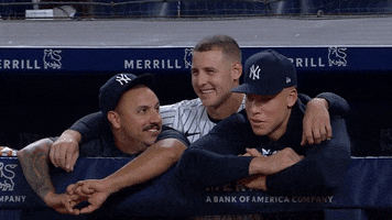Happy Aaron Judge GIF by YES Network