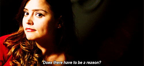 Image result for clara oswald off you pop gif