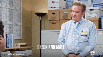 Nbc Check And Mate GIF by Superstore