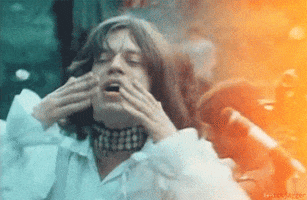 the rolling stones kiss GIF