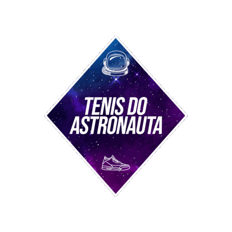 Tenis Do Astronauta Sticker