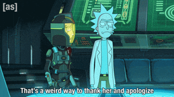 Rick And Morty Thank You GIF by Adult Swim