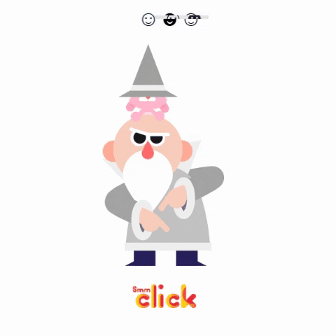 smmclick pink magic wizard assist GIF