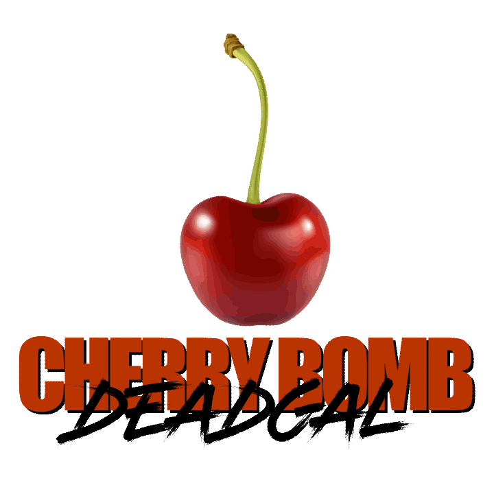 Cherry Bomb Nails Sticker by DEADGAL