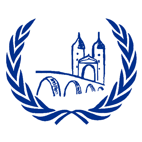The Heidelberg Model United Nations Society Sticker