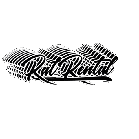 rat rental Sticker