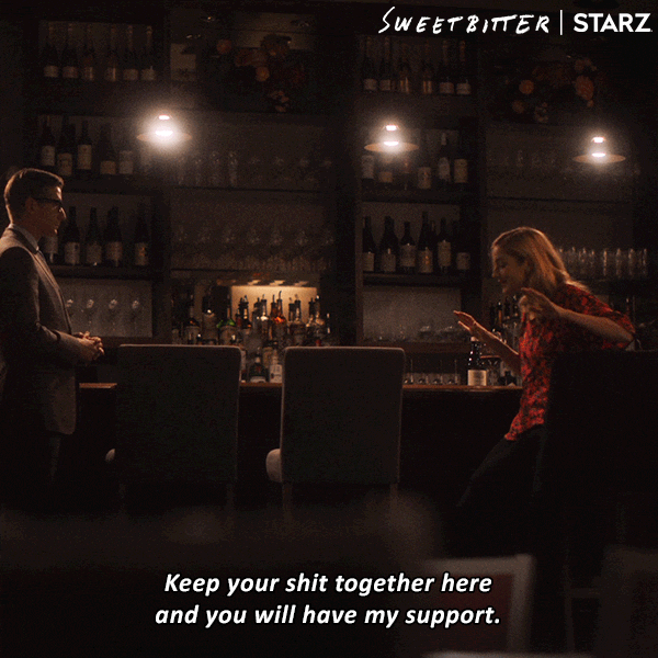 Keep It Together Caitlin Fitzgerald GIF by Sweetbitter STARZ
