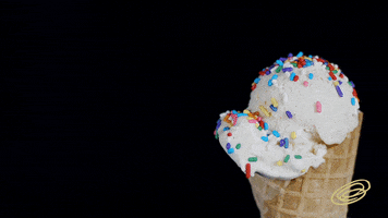 Ice Cream Sprinkles GIF by mixdesign, inc
