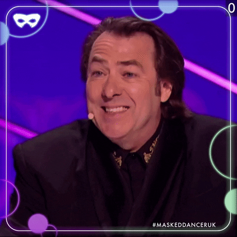 Excited Jonathan Ross GIF by The Masked Singer UK & The Masked Dancer UK