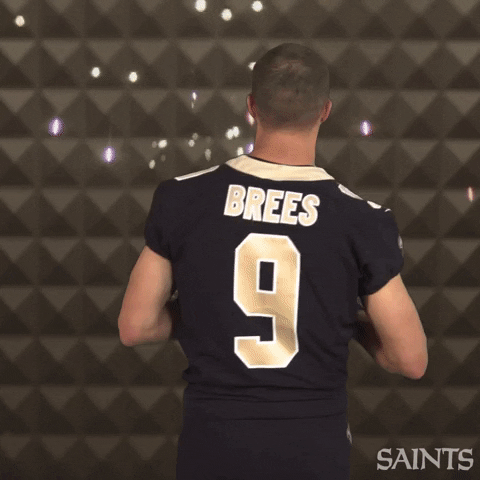 Nfl Go Saints GIF by New Orleans Saints