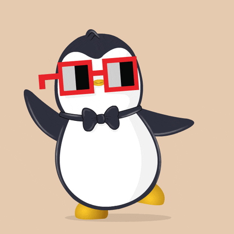 Happy Feeling Good GIF by Pudgy Penguins