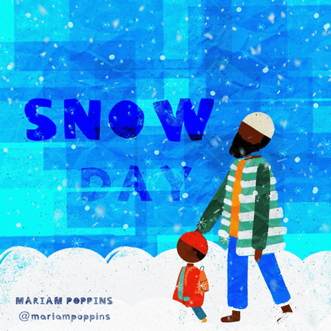 Snow Day GIF by Mariam Poppins