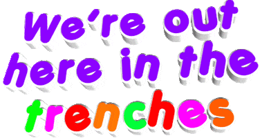 Text Trench Sticker by AnimatedText