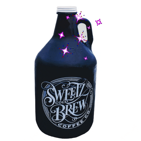Coffee Sparkles GIF by Sweetz Brew