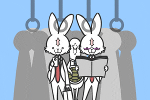 Kameryman and Usagibucho GIF