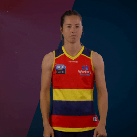 Li Crowsaflw GIF by Adelaide Crows