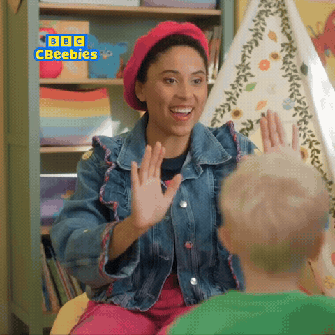 Happy Sticker GIF by CBeebies