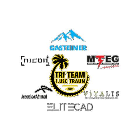 Triathlon Sticker by Tri Team 1.USC Traun