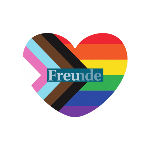 Fremde Werden Freunde Sticker