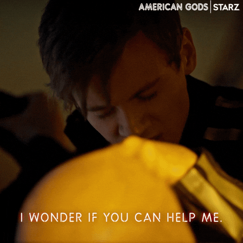 Answer Me GIF by American Gods