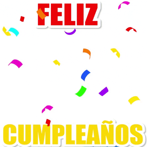 Feliz Cumple Spanish GIF by Titounis - Find & Share on GIPHY