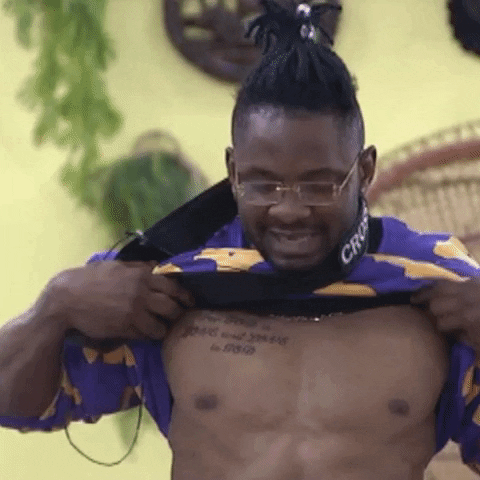 Cross Chest GIF by Big Brother Naija