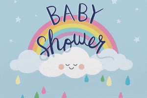 Baby Rainbow GIF by evite