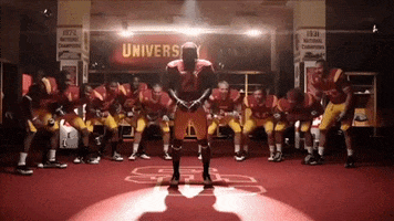 Excited College Football GIF by USC Trojans