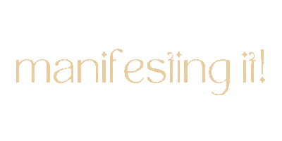 Manifest Manifestation Sticker by kyrahowearth